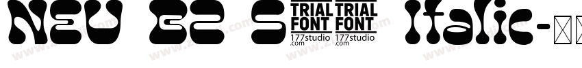 NEU BZ S92 Italic字体转换
